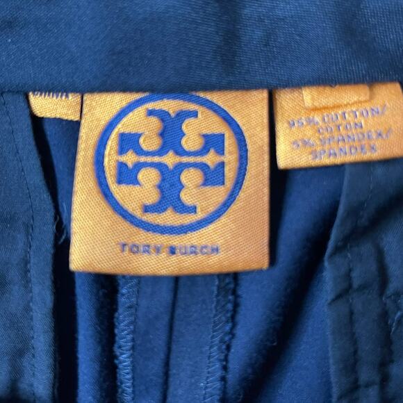 Tory Burch Navy Blue Trousers Size 6 - Picture 11 of 12